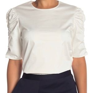 Ted Baker London Ruched Sleeve Top